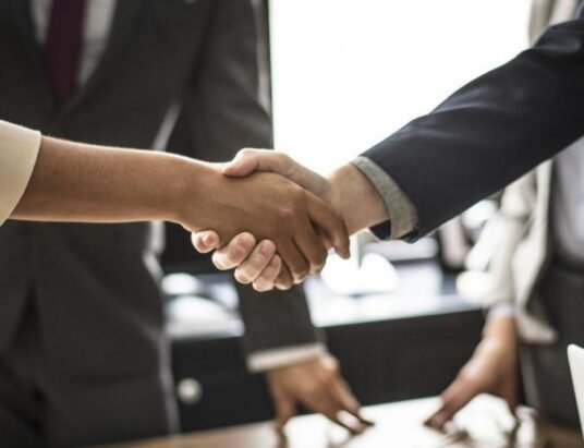 business handshake deal