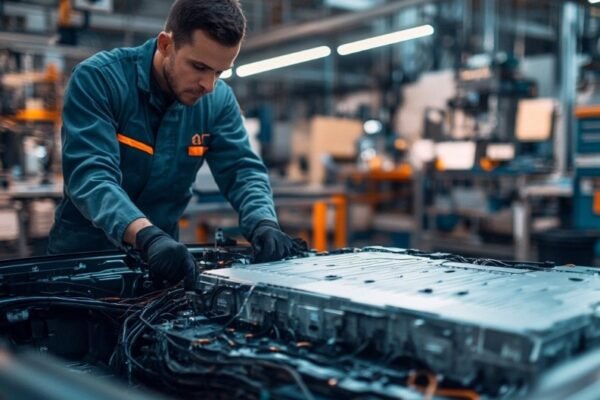 electric vehicle battery factory