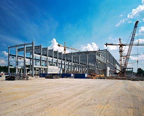 factory construction site