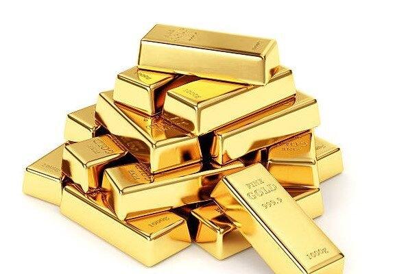 gold bars stack