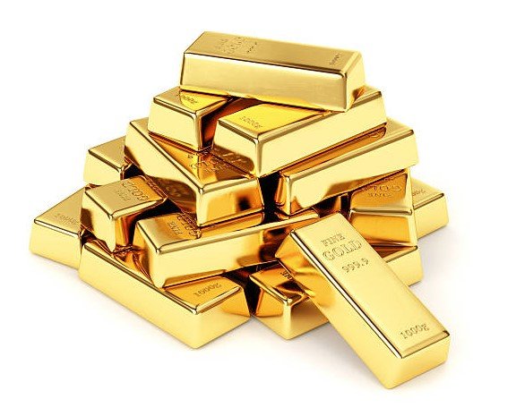 gold bars stack