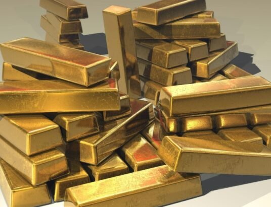 gold bars stack