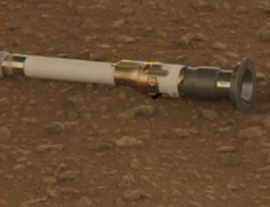 mars rover rock sample