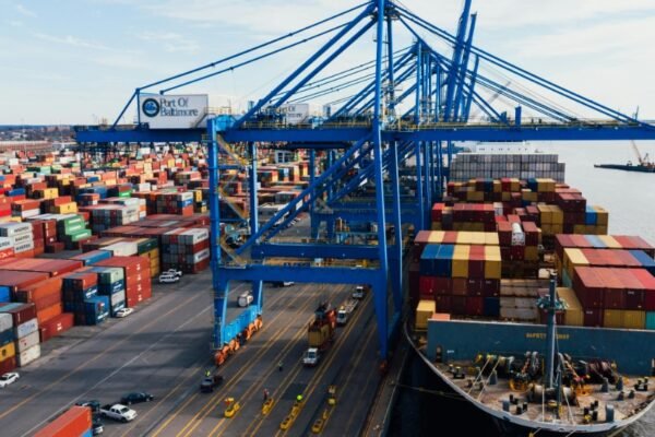 port cargo ships