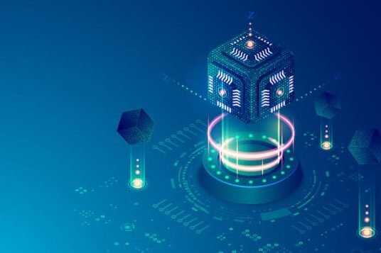 quantum computing illustration