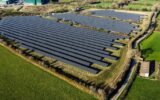 solar farm landscape
