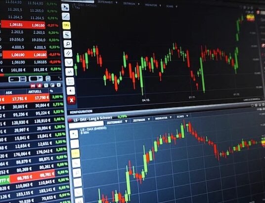 stock exchange graph