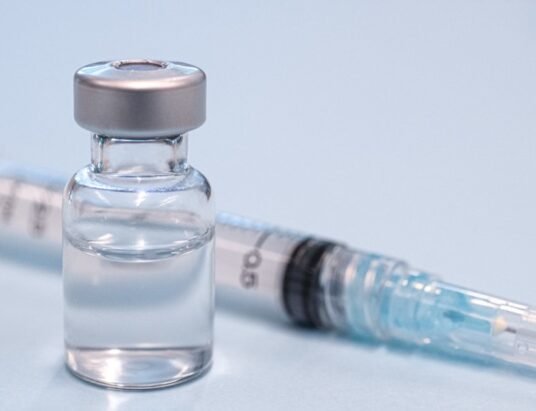 vaccine vial syringe