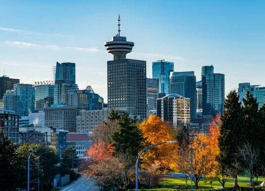 vancouver skyline towers
