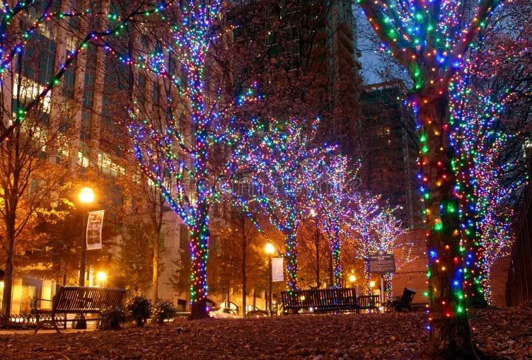 Atlanta holiday lights