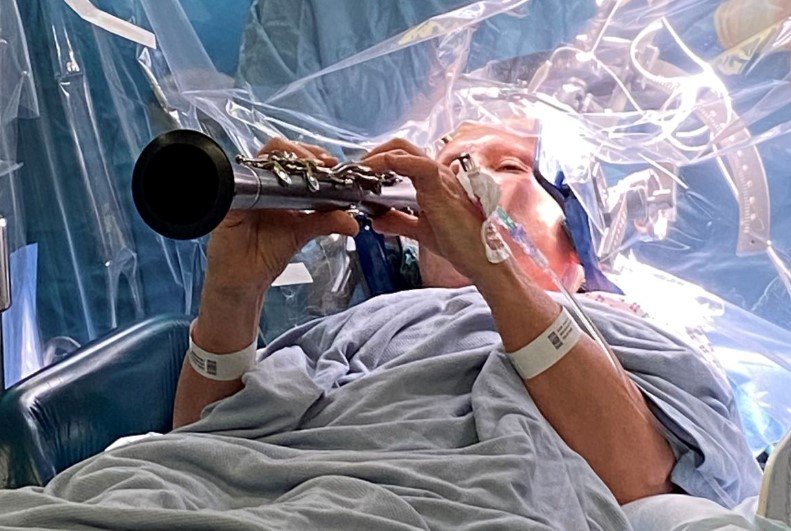 Denise Bacon clarinet surgery