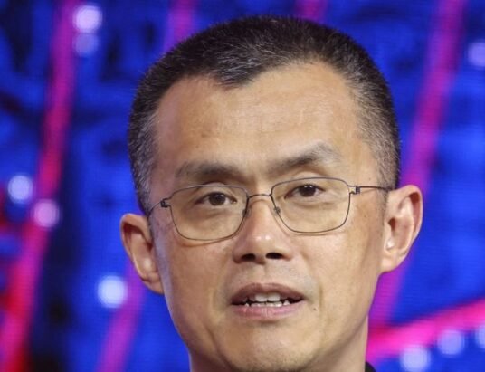 Donald Trump and Changpeng Zhao