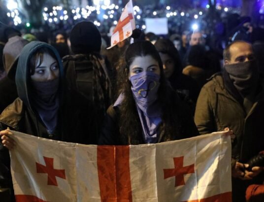Georgia political protest