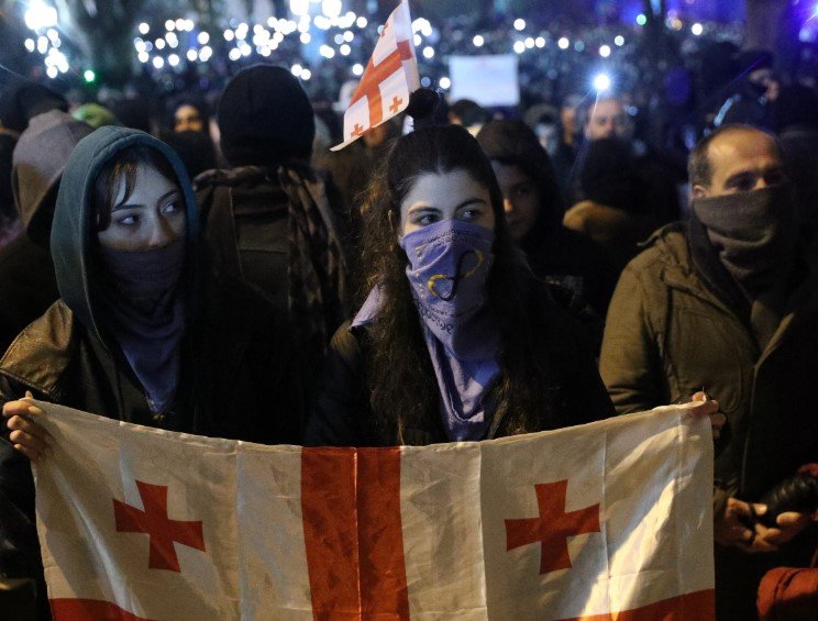 Georgia political protest