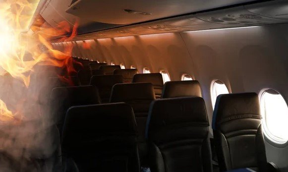 airplane cabin smoke