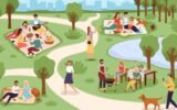 family picnic park