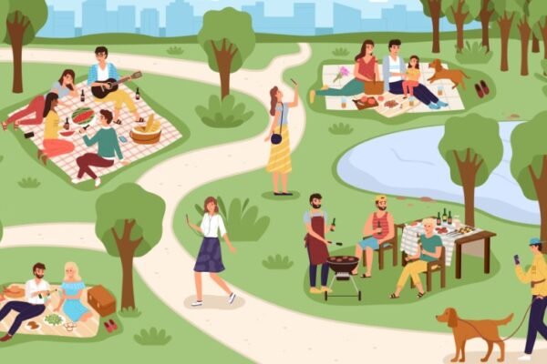 family picnic park
