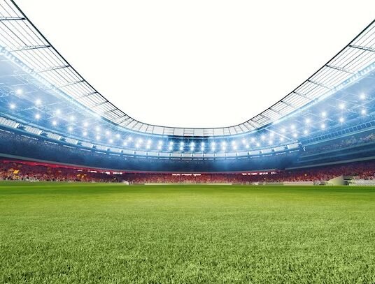 football match stadium