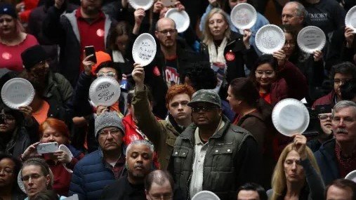 government shutdown protest