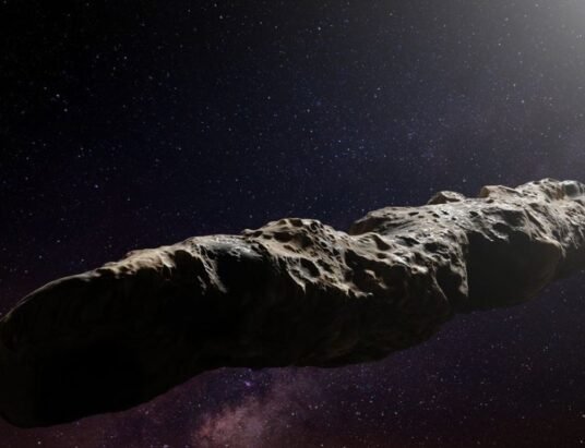 interstellar comet illustration