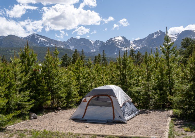 state park campsite