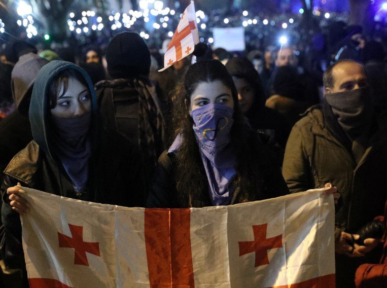 Georgia political protest