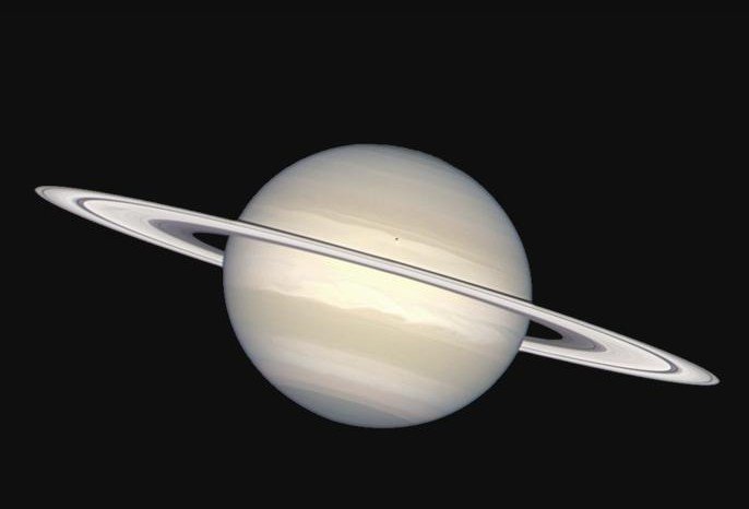 Saturn without rings