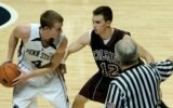 college basketball game