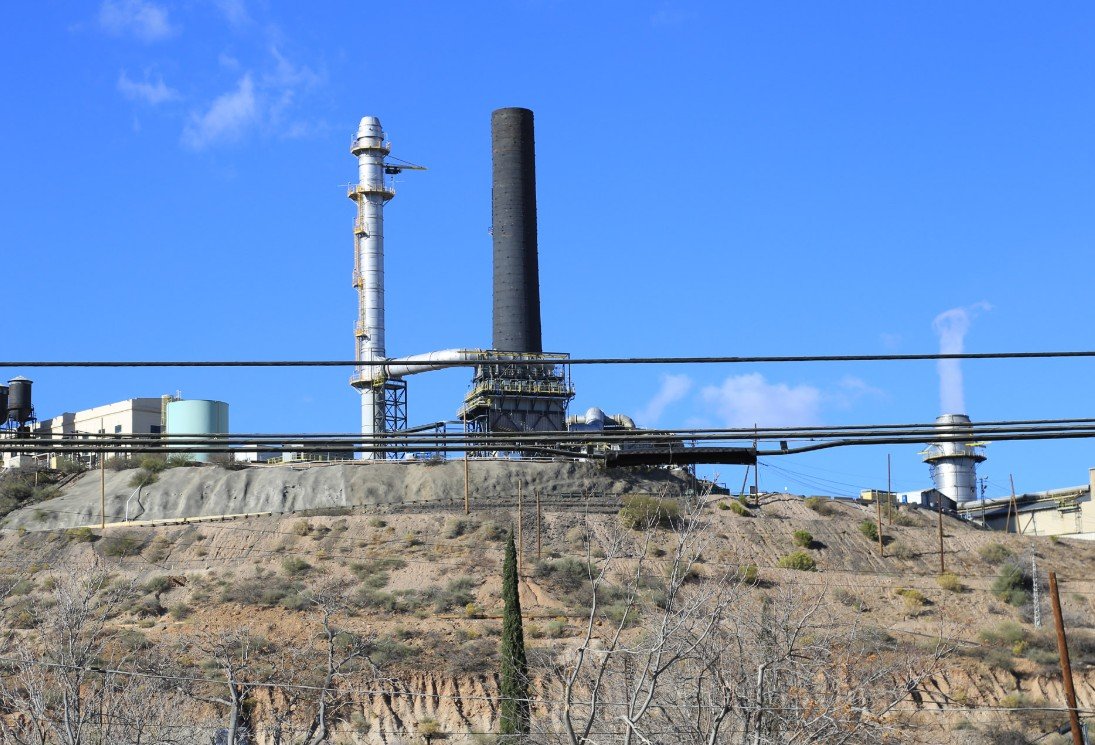 copper smelter factory