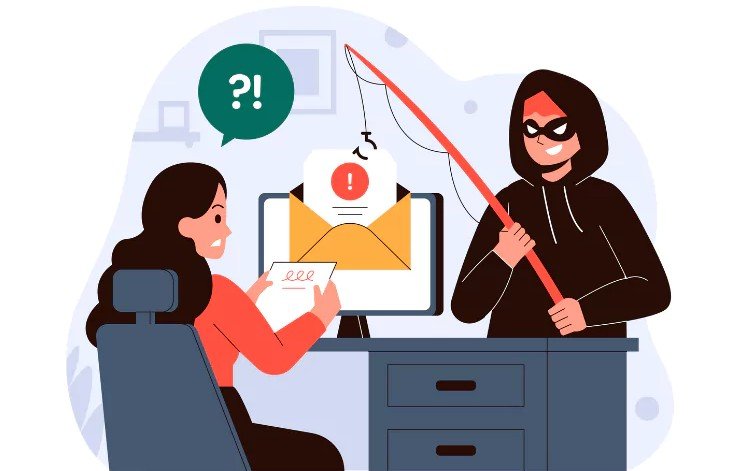 cyber attack illustration