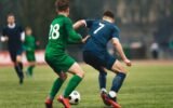 soccer match action