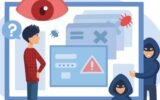 spyware attack illustration