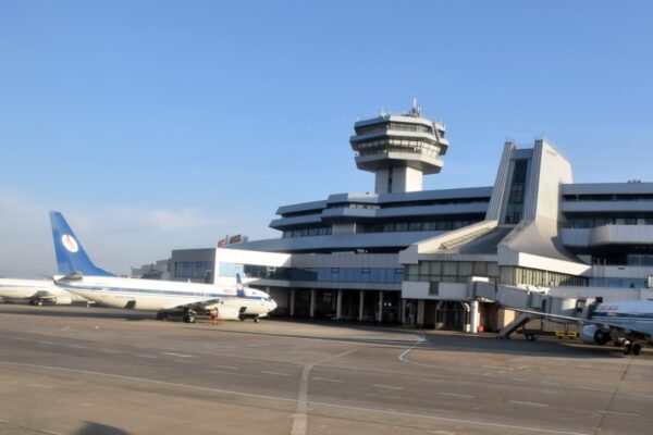 Belavia aircraft Minsk airport