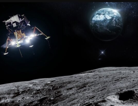 Chandrayaan-3 propulsion module moon