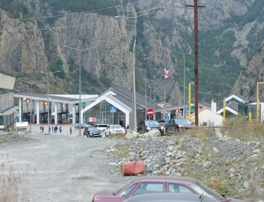 Georgia Russia border passport control