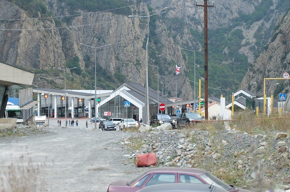 Georgia Russia border passport control