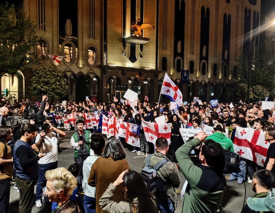 Georgia protest Tbilisi