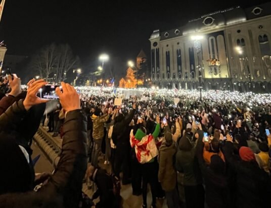 Georgia protests Tbilisi police crackdown