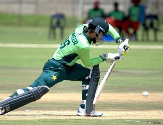 Pakistan U19 Zimbabwe U19 cricket match