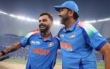 Virat Kohli Rohit Sharma celebration