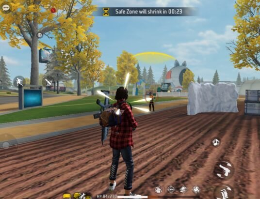 free fire max gameplay