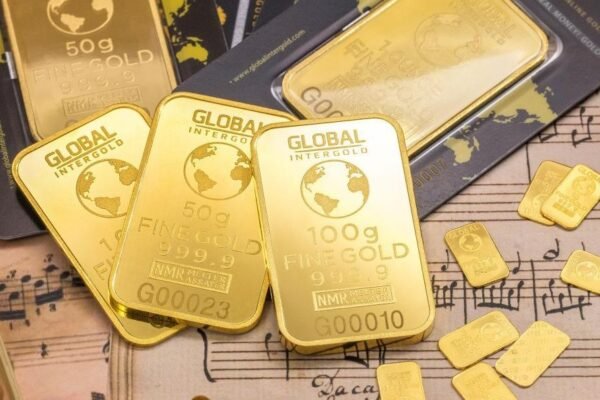 gold bars stack