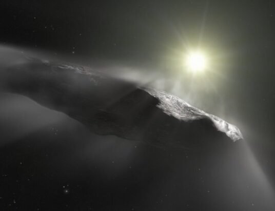 interstellar comet illustration