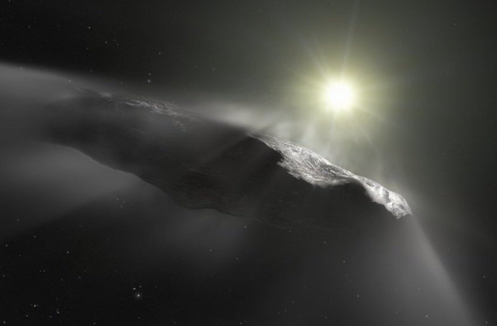 interstellar comet illustration