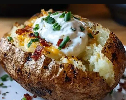 microwave air fryer baked potato crispy