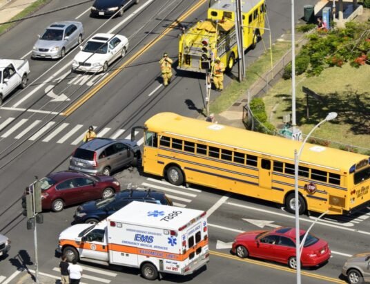 vehicle passing school bus safety