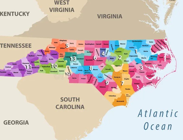 Georgia 14th congressional district map