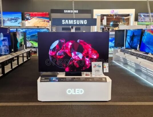OLED TV display