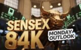 Sensex Outlook: Can Bulls Reclaim 84,100 Level This Monday