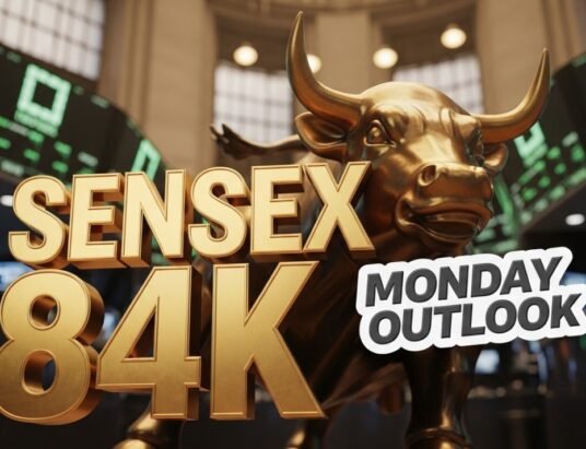 Sensex Outlook: Can Bulls Reclaim 84,100 Level This Monday